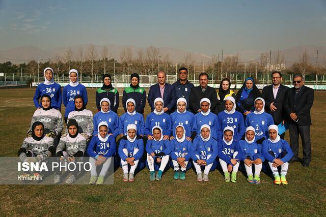 سقوط 4 پله ای دختران فوتبالیست ایران در رنکینگ فیفا