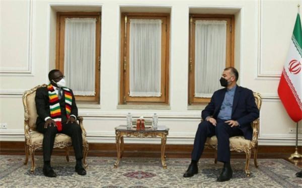 امیر عبداللهیان : ضرورت گسترش روابط ایران و زیمباوه در حوزه امیر عبداللهیان : ضرورت توسعه روابط ایران و زیمباوه در حوزه های مختلف دیده می گردد