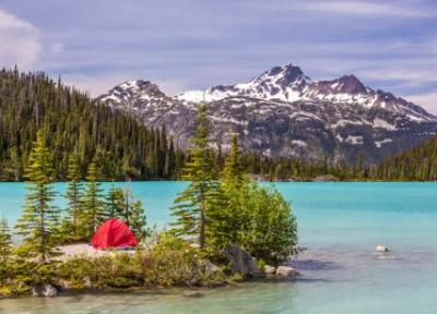 زمان رزرو اردوگاه های Parks Canada در بریتیش کلمبیا